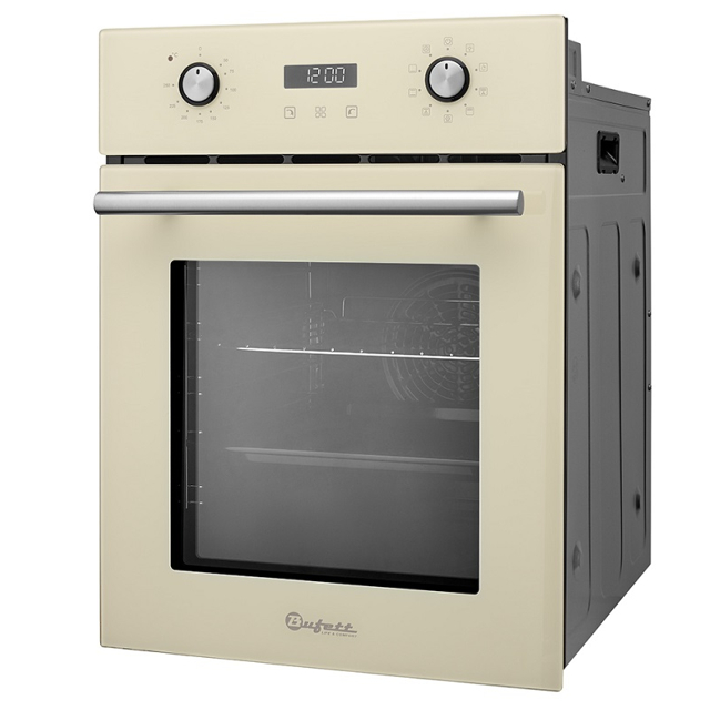 духовка электрическая BUFETT YON 173 45см 50л 9 режимов конвекция/гриль слоновая кость