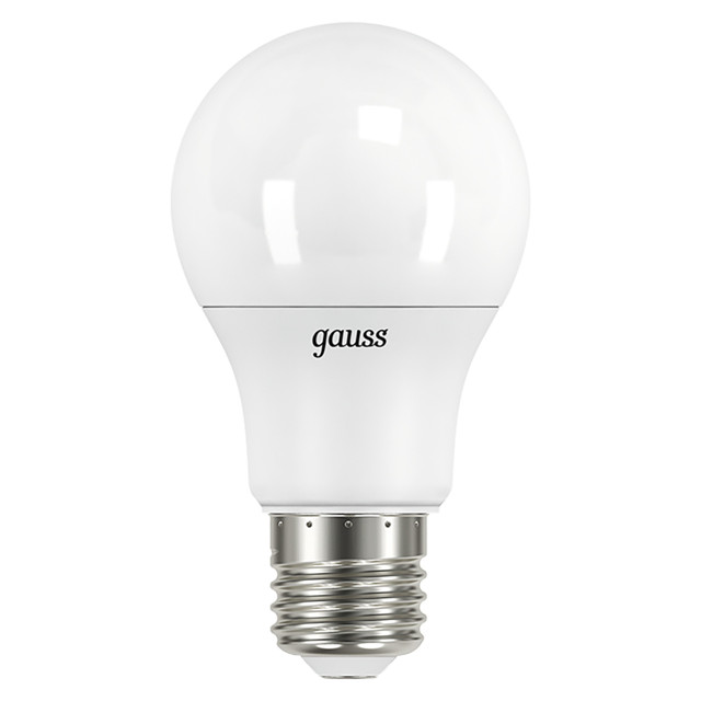лампа GAUSS 12Вт E27 LED 1150Лм 3000K A60 груша