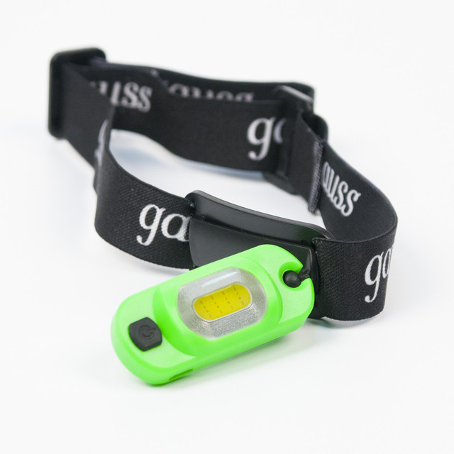 фонарь налобный GAUSS GFL408 3Вт LED 150Лм 300mAh