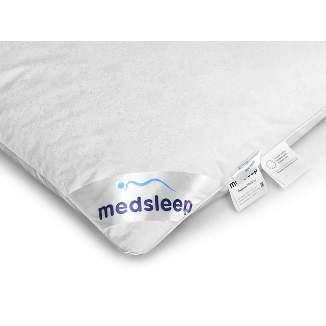 подушка MEDSLEEP Landau 70х70см пух 50% перо 50%, арт.1017.00137