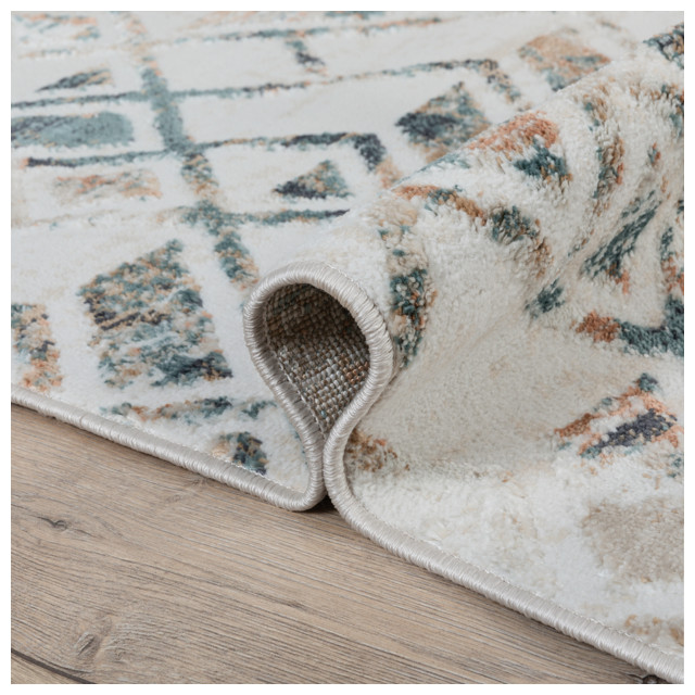 ковер BEVERLY 800х1500мм дизайн A3751A CREAM/L.BEIGE