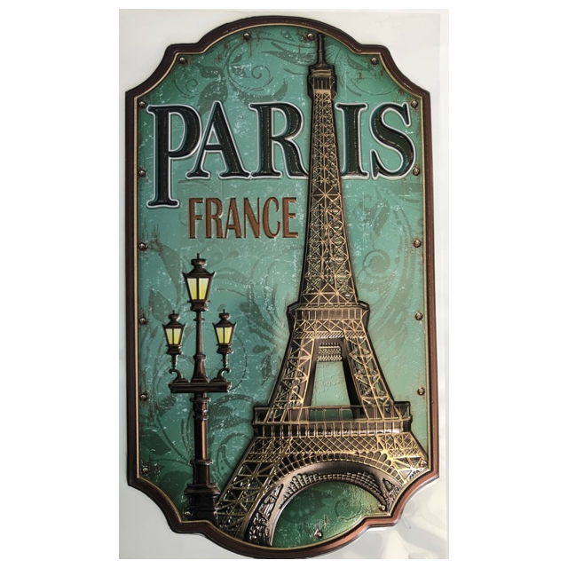 наклейка ROOMDECOR Paris 24х41см, арт.PLA 1812