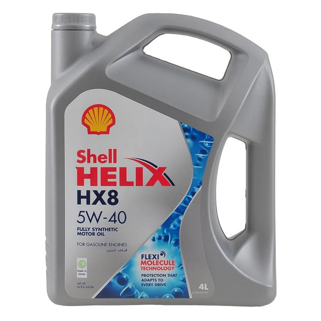 масло моторное SHELL HELIX HX8 5W40 4л