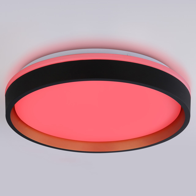 светильник светодиодный AMBRELLA Dance RGB 3000K-6500K черный/золото