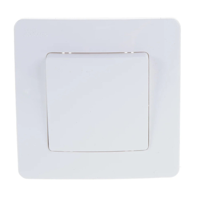 переключатель 1 клавишный SYSTEME ELECTRIC Blanca (cх.6) 10А 250В белый
