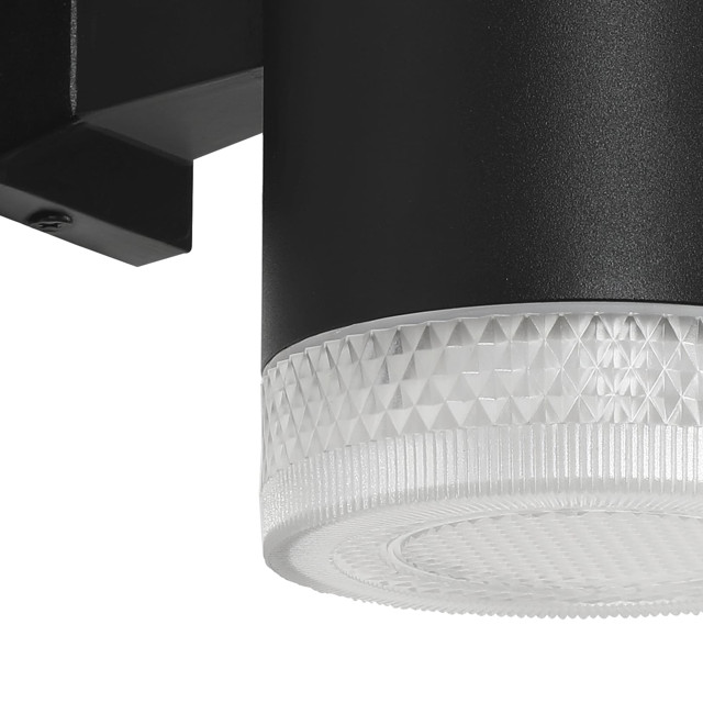 светильник фасадный ARTE LAMP Plautos GX53 2х15Вт IP54 металл черный