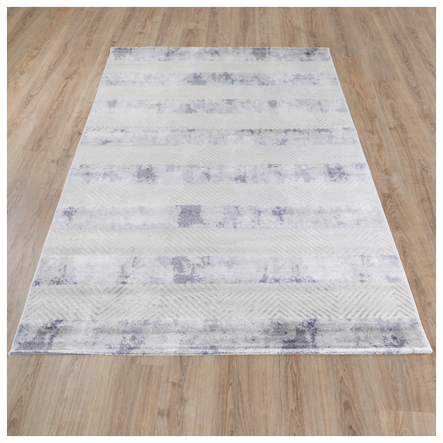 ковер NELLY 1600х2300мм дизайн 07006A IVORY/M.GREY