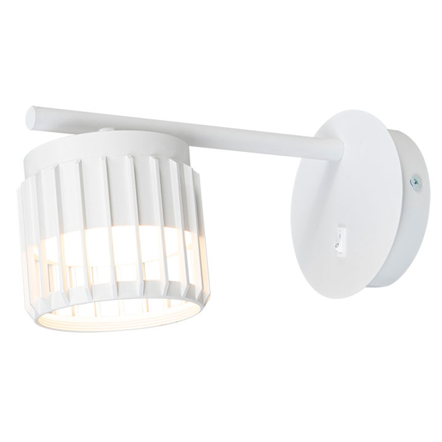бра ARTE LAMP Atria GX53 1х12Вт алюминий белый