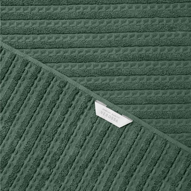 полотенце махр. VEROSSA Pique texture 70x140см зеленое, арт.925993