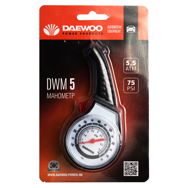 манометр стрелочный DAEWOO DWM 5