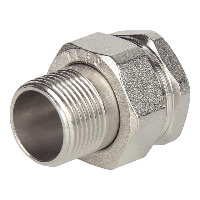 сгон прямой TEBO 3/4" ВР х 3/4" НР