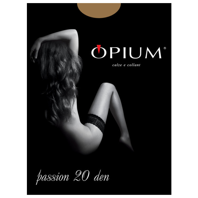 чулки OPIUM Passion 20den visone 3