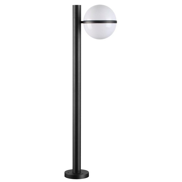 уличный столб Odeon Light Nature Lomeo 4832/1F 1 х E27 х 10 Вт, 103 см, черный/белый