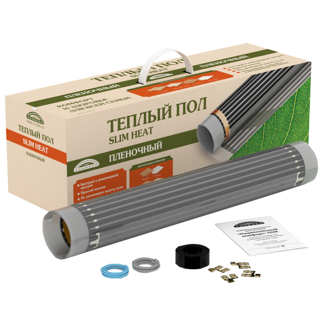 пол теплый (пленочн) 8м2 - 1760Вт НК SLIM HEAT ПНК 220Вт/м2