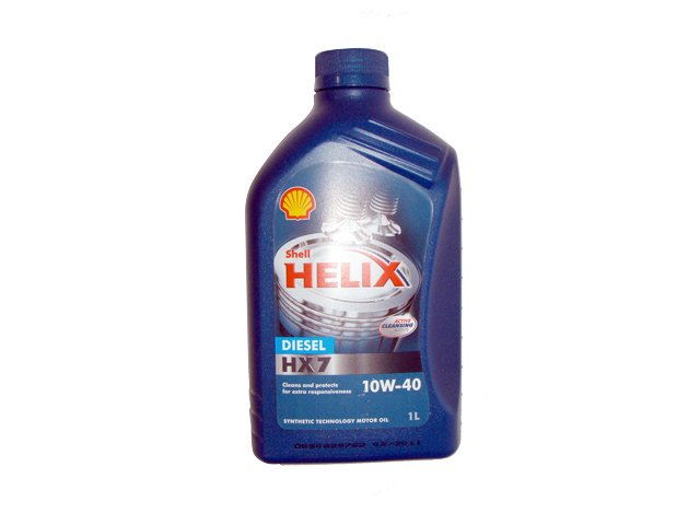 масло моторное SHELL Helix Diesel+/HX7 10W40 1л