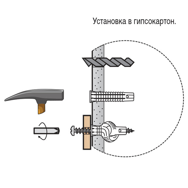 дюбель универсальный нейлон PDU N 6x30мм 30шт