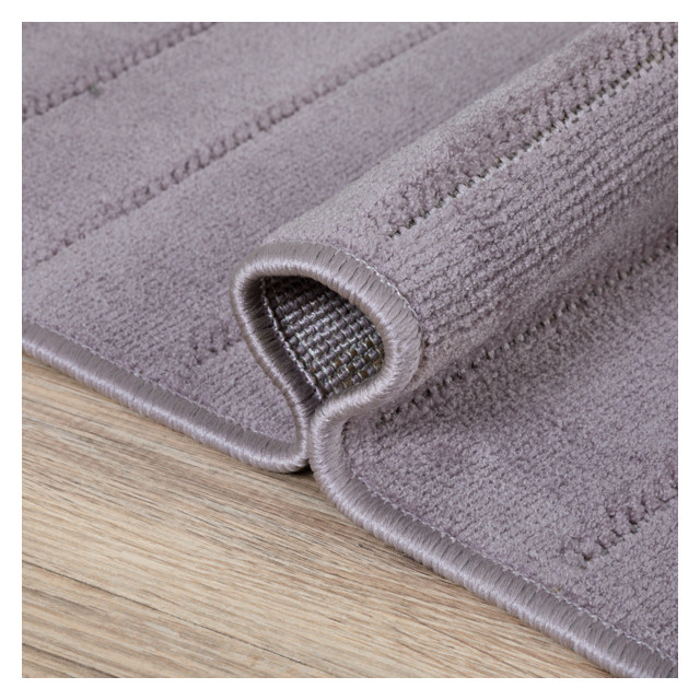 ковер SOFT 800х1500мм J753A LILAC/LILAC микрофибра