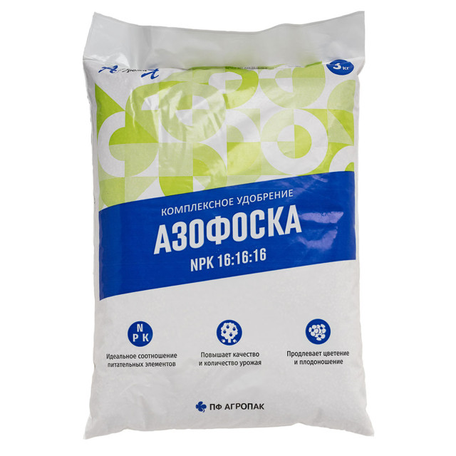 удобрение минеральное Азофоска 1кг