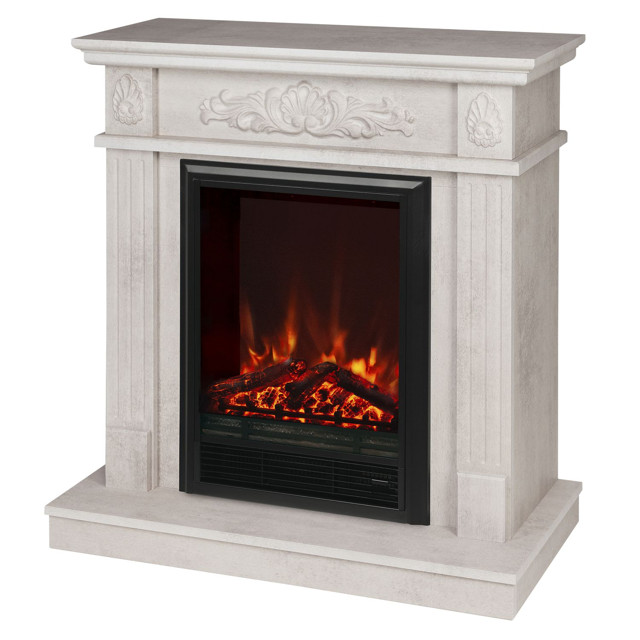 каминокомплект REALFLAME ADELIA STD/EUG WT+EUGENE светло-серый
