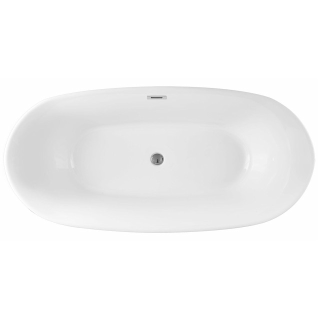 ванна акриловая SWEDBE Vita 169х80см отдельностоящая