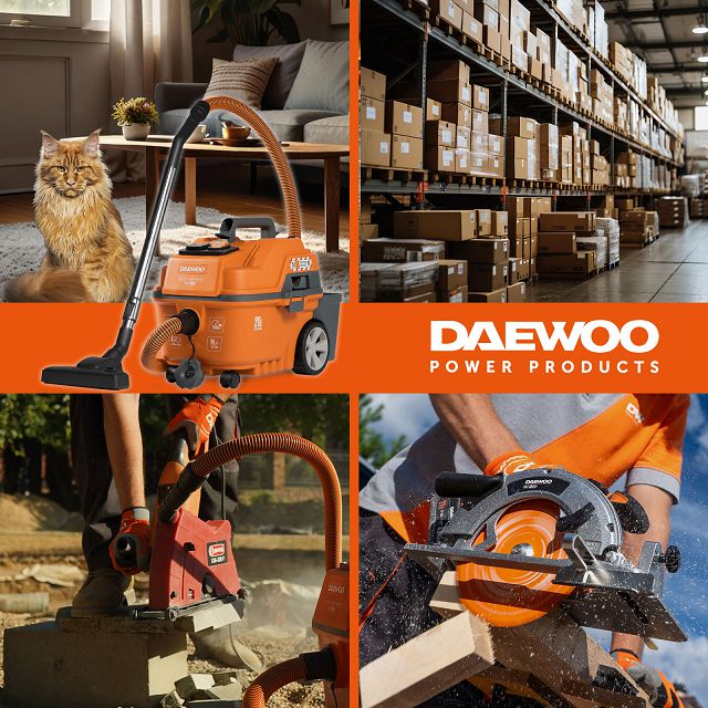пылесос строительный DAEWOO DAVC 2000S 20л 1500Вт