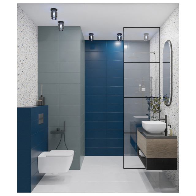 плитка настенная AZORI Colormix azul 20,1х50,5 синий