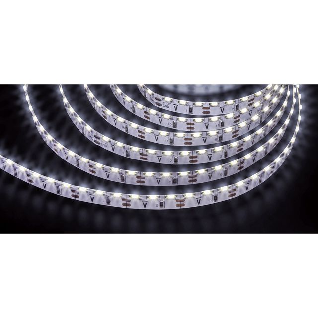 светодиодная лента Navigator 120 LED/м, 8 Вт, IP20, готовая, 5 м, дневной белый свет