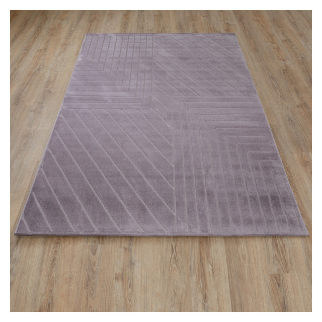 ковер SOFT 800х1500мм J753A LILAC/LILAC микрофибра