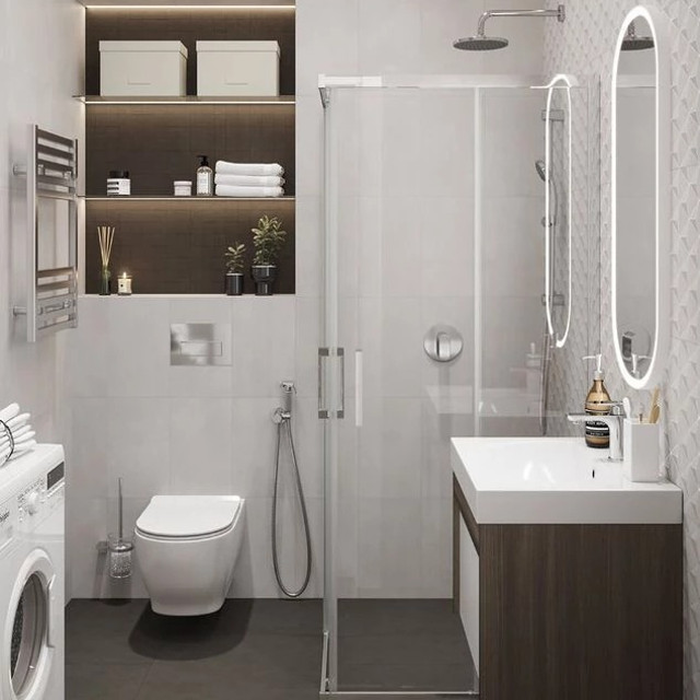 плитка настенная KERAMA MARAZZI Корредо 25х40 серый