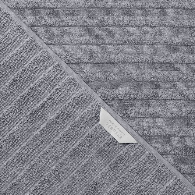 полотенце махр. VEROSSA Steps texture 70х140см серое, арт.925982