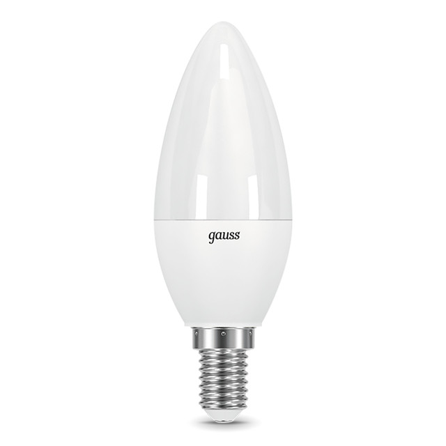 лампа Gauss 9,5Вт E14 950Лм LED 4100К свеча