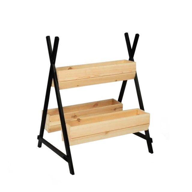 кашпо уличное 73x60x94см 3 ящика