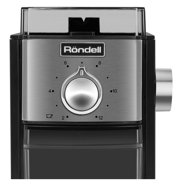 кофемолка RONDELL RDE-1151 150Вт 250г жерновая черный