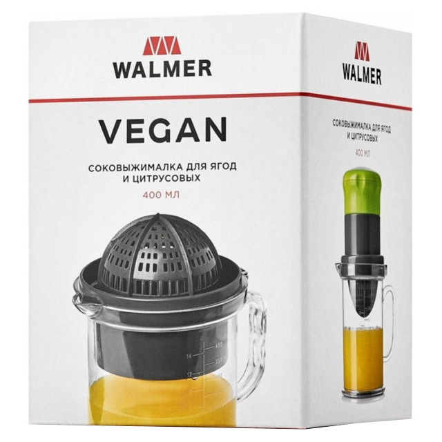 cоковыжималка WALMER Vegan 400мл пластик