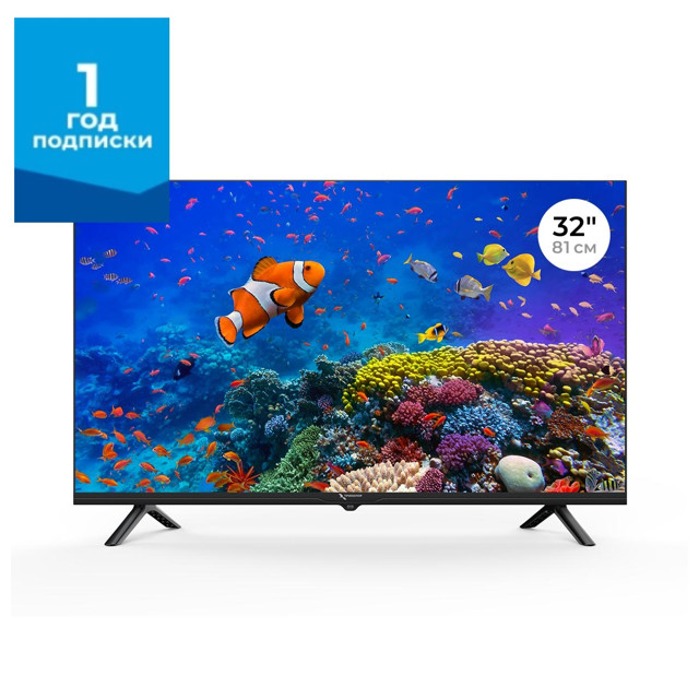 телевизор ТРИКОЛОР H32H5000SA 32" HD Smart TV черный