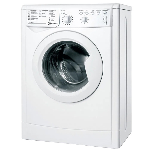 машина стиральная INDESIT IWUB 4105(CIS) 4кг/1000об/33см белый