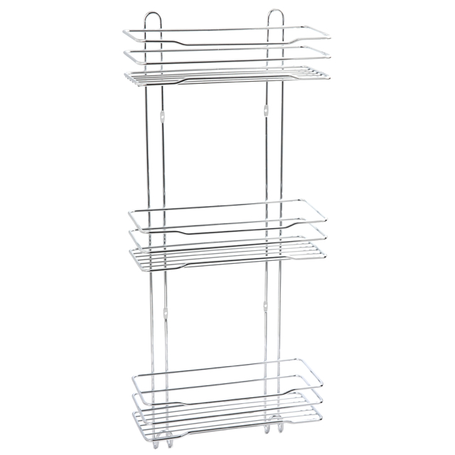 полка прямая 3-х ярусная Стамбул 30х70х13см хром полка прямая 3-х ярусная Стамбул 30х70х13см хром