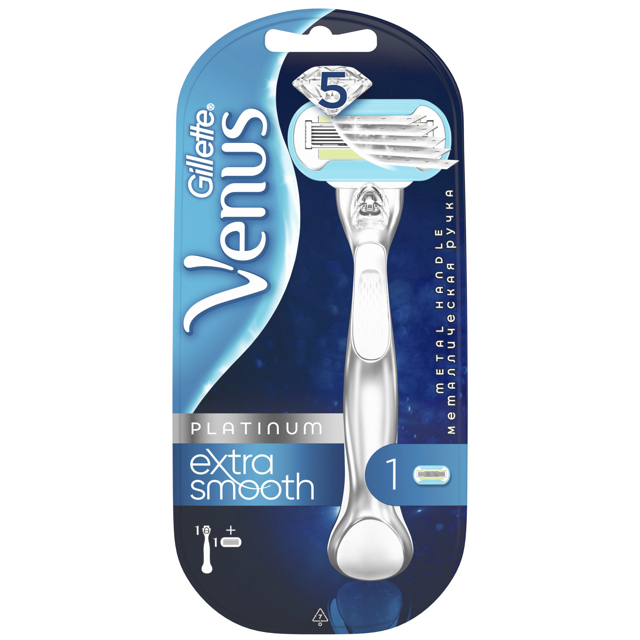 станок для бритья GILLETTE Venus Platinum с 1 кассетой