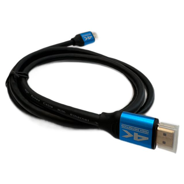 кабель  HDMI- HDMI 2.0  PREMIER 4K  1.5м  позолоченный черный