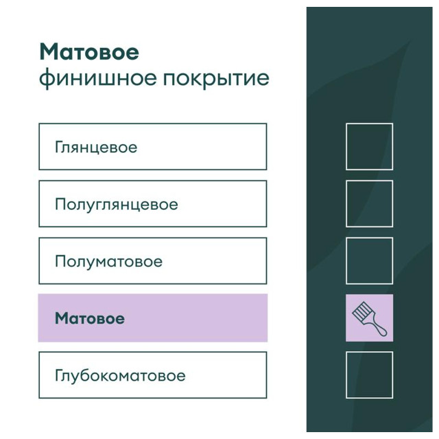 краска в/д TALATU Rytmi 7 База А влагостойкая матовая 2,7 л белая, арт.S1204001003