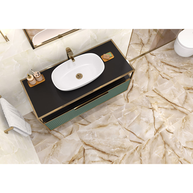 керамогранит LCM Onyx Royal Latte 60х60 полированный