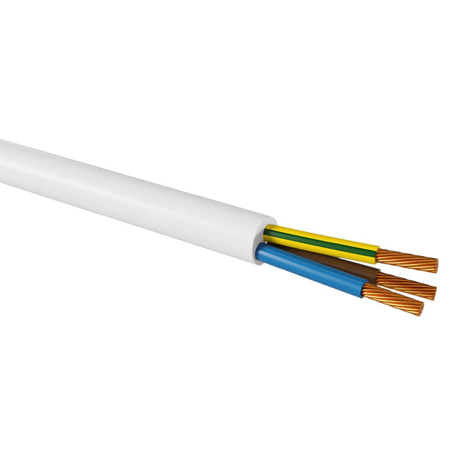 кабель ПРКС TDM ELECTRIC 3х1,5 N 0,38 20м белый