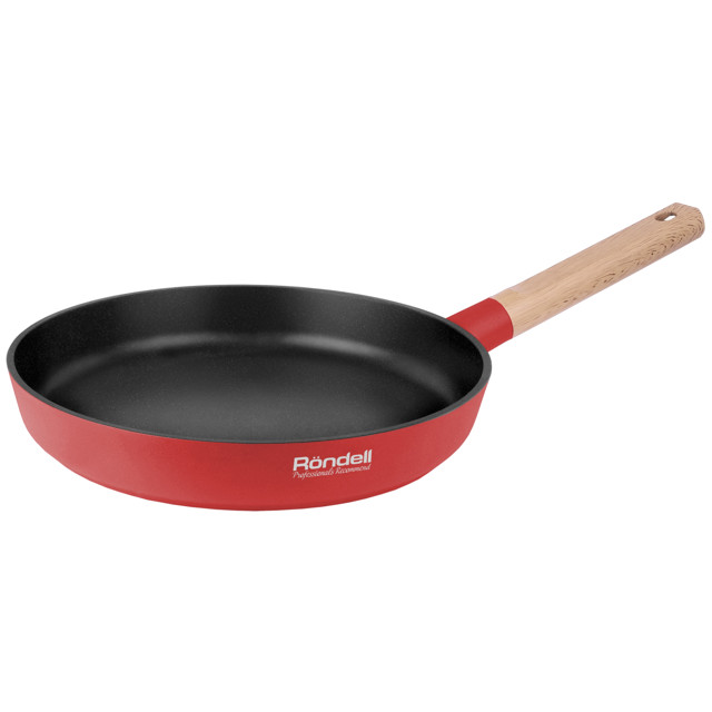 сковорода RONDELL Red Edition 28см антипр.покр. литой алюминий индукция