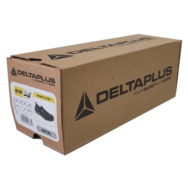 туфли рабочие DELTA PLUS Miami S1P SRC 41 размер черные
