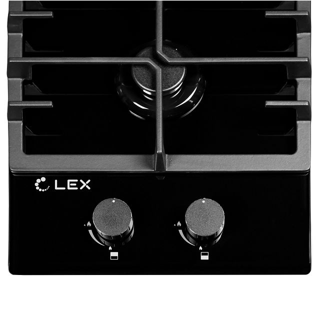 поверхность газовая LEX GVG 321 BL 2 конфорки
