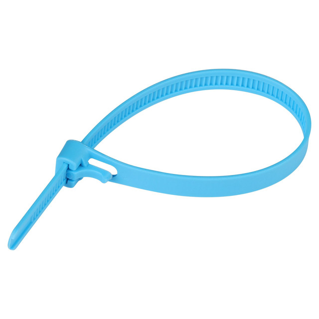 стяжка многоразовая PRM 7,5х200 15шт белый/голубой/оранжевый