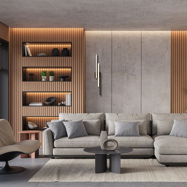 бра ESCADA Simple 1хLED 28Вт черный