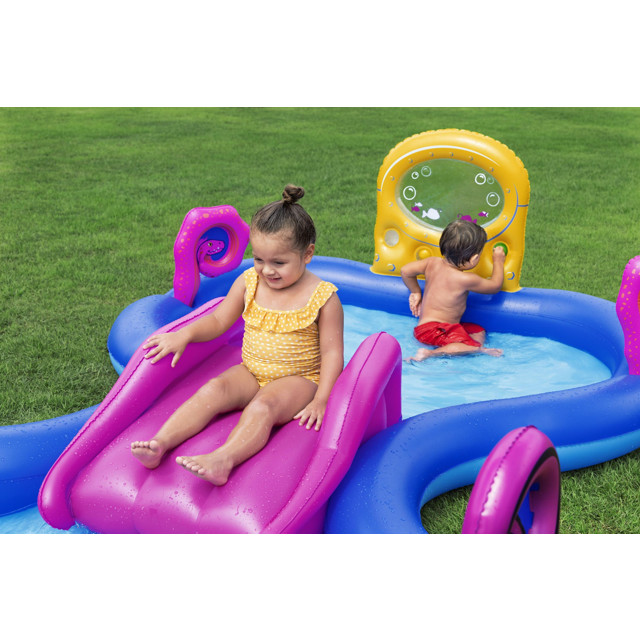 бассейн с горкой BESTWAY 330х188х117см 276л