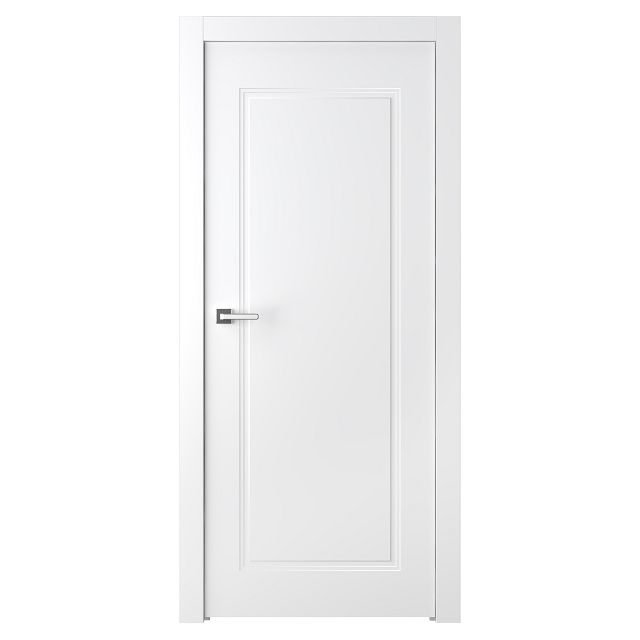дверь межкомнатная глухая Belwooddoors Кремона 600х2000 мм,белая