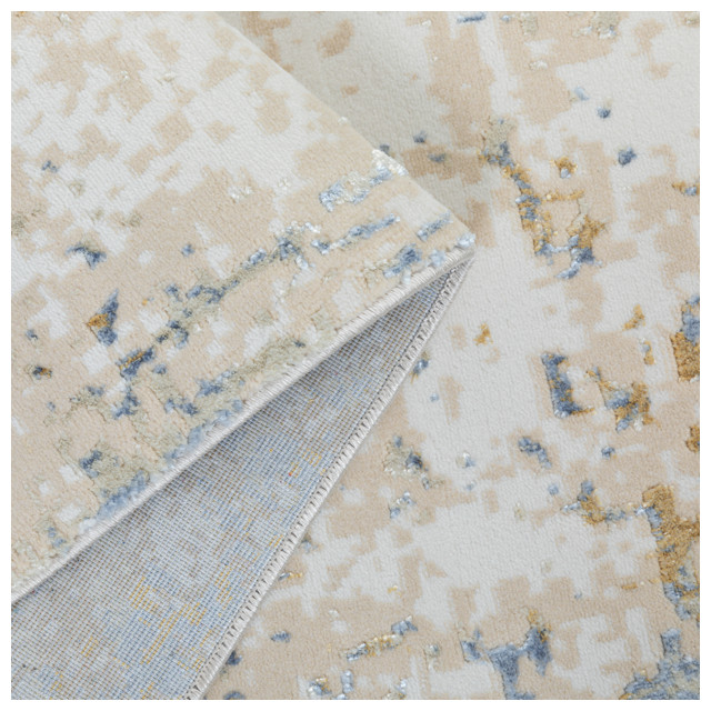 ковер UMBRIA 1600х2300мм дизайн A3699A L.BLUE/MUSTARD
